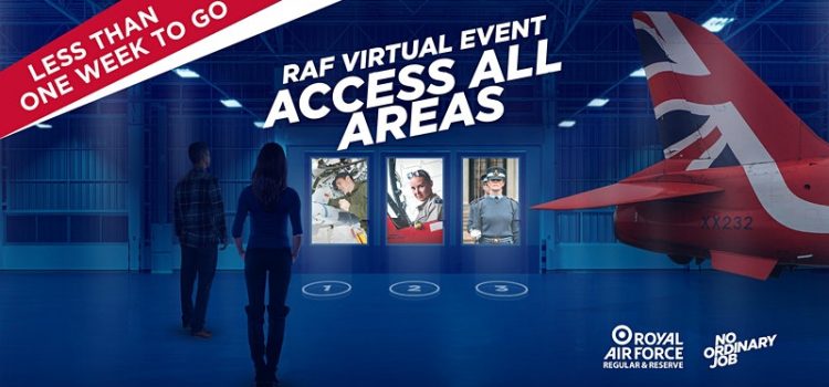 RAF live careers event – 25th March